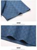 Men's Summer Ice Silk Polo: Loose Fit, Turn-Down Collar, Solid Color, Short Sleeve - New Trend for Middle-Aged