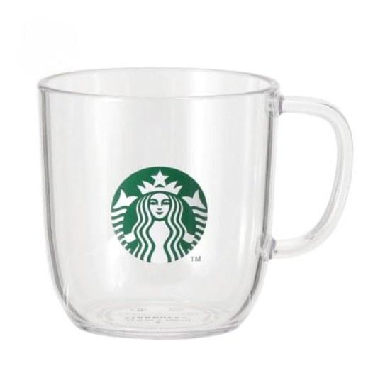 Starbucks Tumbler Clear Logo Mug 355ml Cold Cup