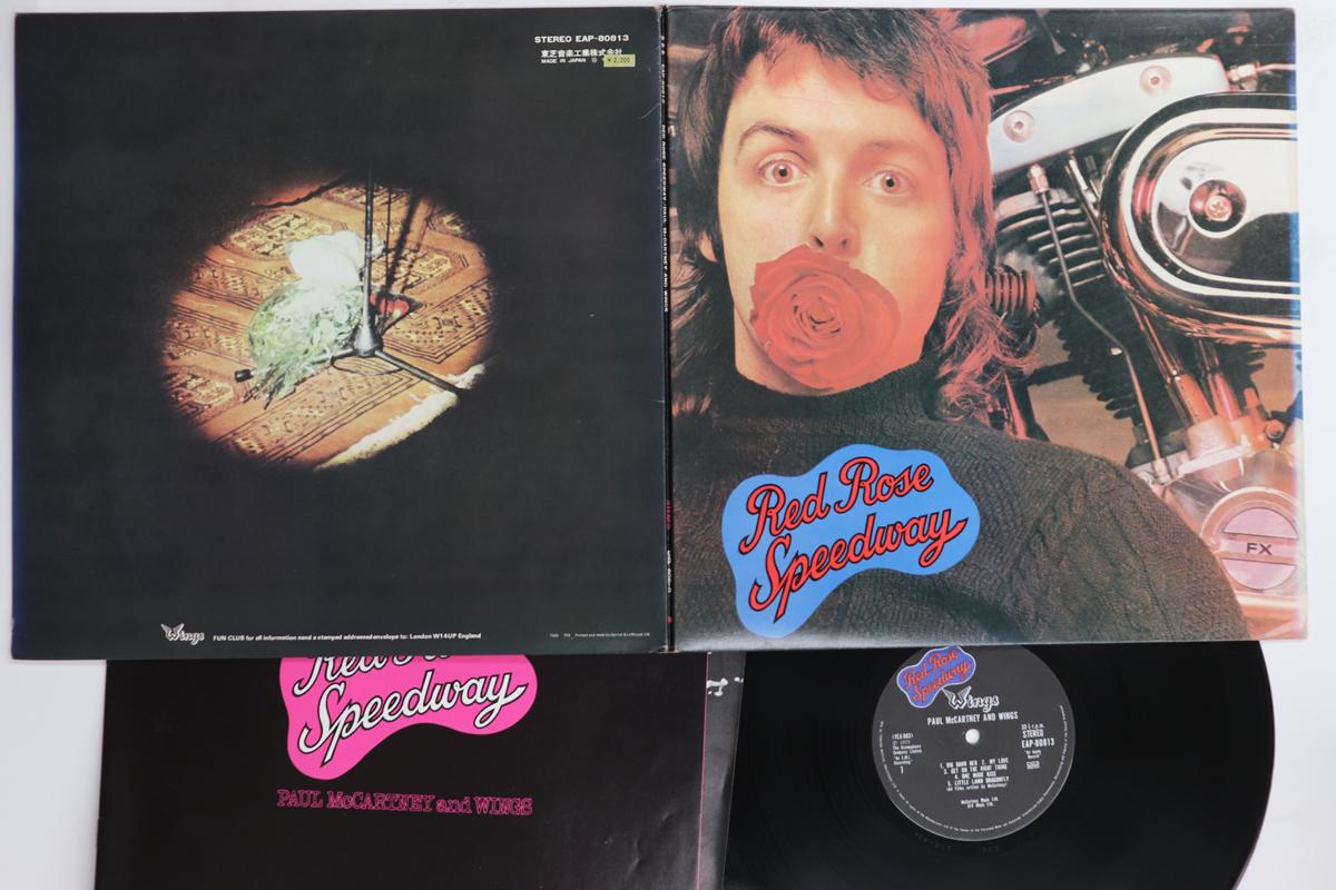 

LP Пластинка ПОЛ МАККАРТНИ - Red Rose Speedway EAP80813 APPLE 1973 Япония Рок Б/У