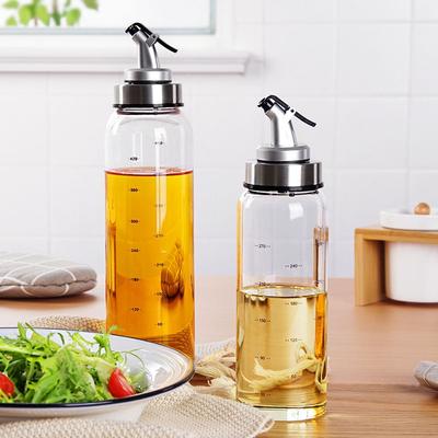 Accessories Vinegar Bottle Glass Olive Oil Seasoning Bottle Oil Dispenser Sauce Bottle Oil Sprayer