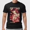 Demon Nezuko Kamado Nekoo Mask Black T-Shirt