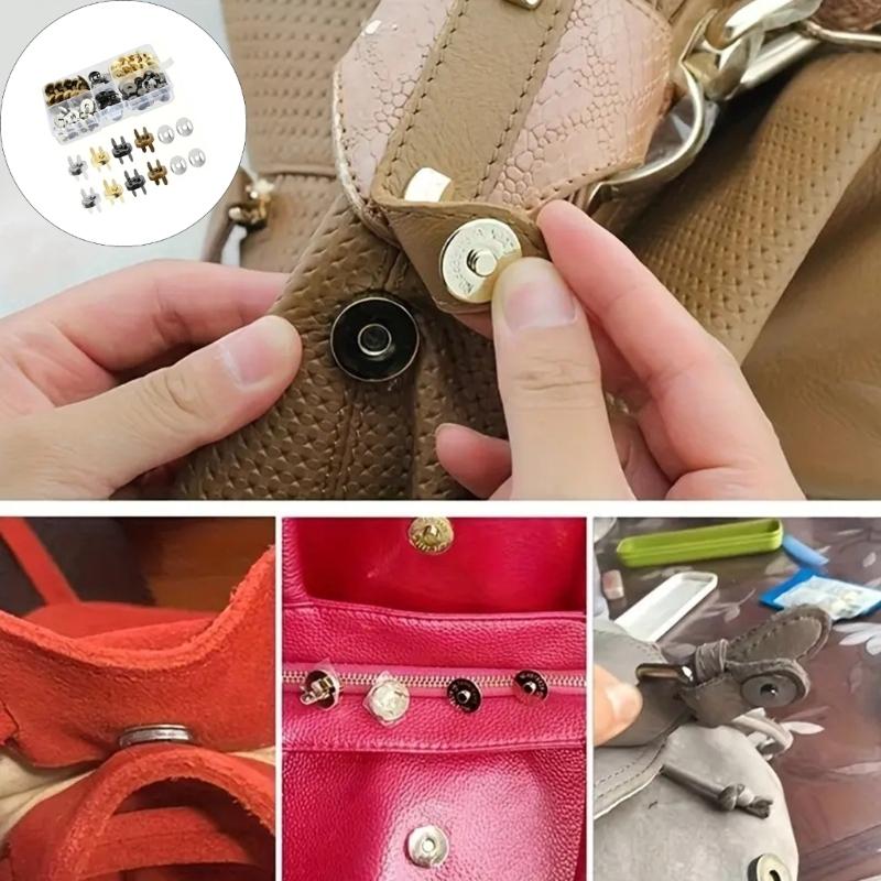 Magnetic Snaps Buttons Magnetic Snap Closures for Purses Bags Clothes Handbags Craft Magnetic Purse Closure Fasteners