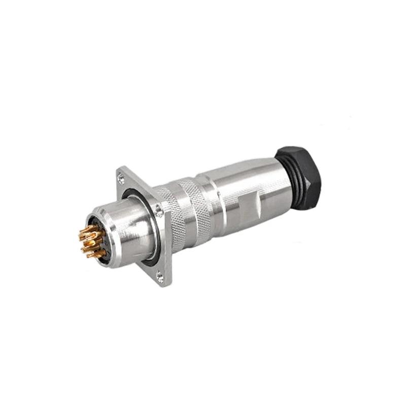 5/10PCS lP67 M16 Circular Connector C091 Waterproof 2 3 4 5 6 7 8 12 14 16 Pin Aviation Plug Metal Shielding Male Connectors