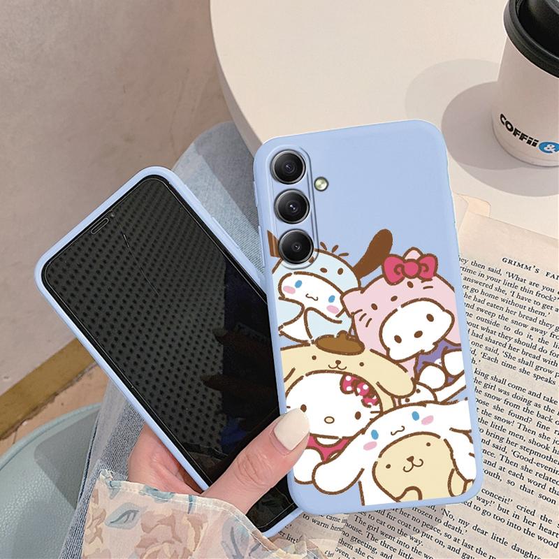

Мягкий силиконовый чехол с рисунком из мультфильма для Samsung A55 M35 S24 Xiaomi Redmi Note 13 Pro 13C iPhone Huawei Honor Realme Camera Защитный противоударный чехол Samsung Galaxy S9 Plus синий