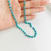 Artistic European American Style Turquoise Color Necklace - Stainless Steel Clavicle Chain