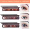 Nine-color Keyboard Fingertip Eyeshadow Palette Pearly Matte Super Fire 9-color Eyeshadow Cheap Wholesale Beginner Fashion
