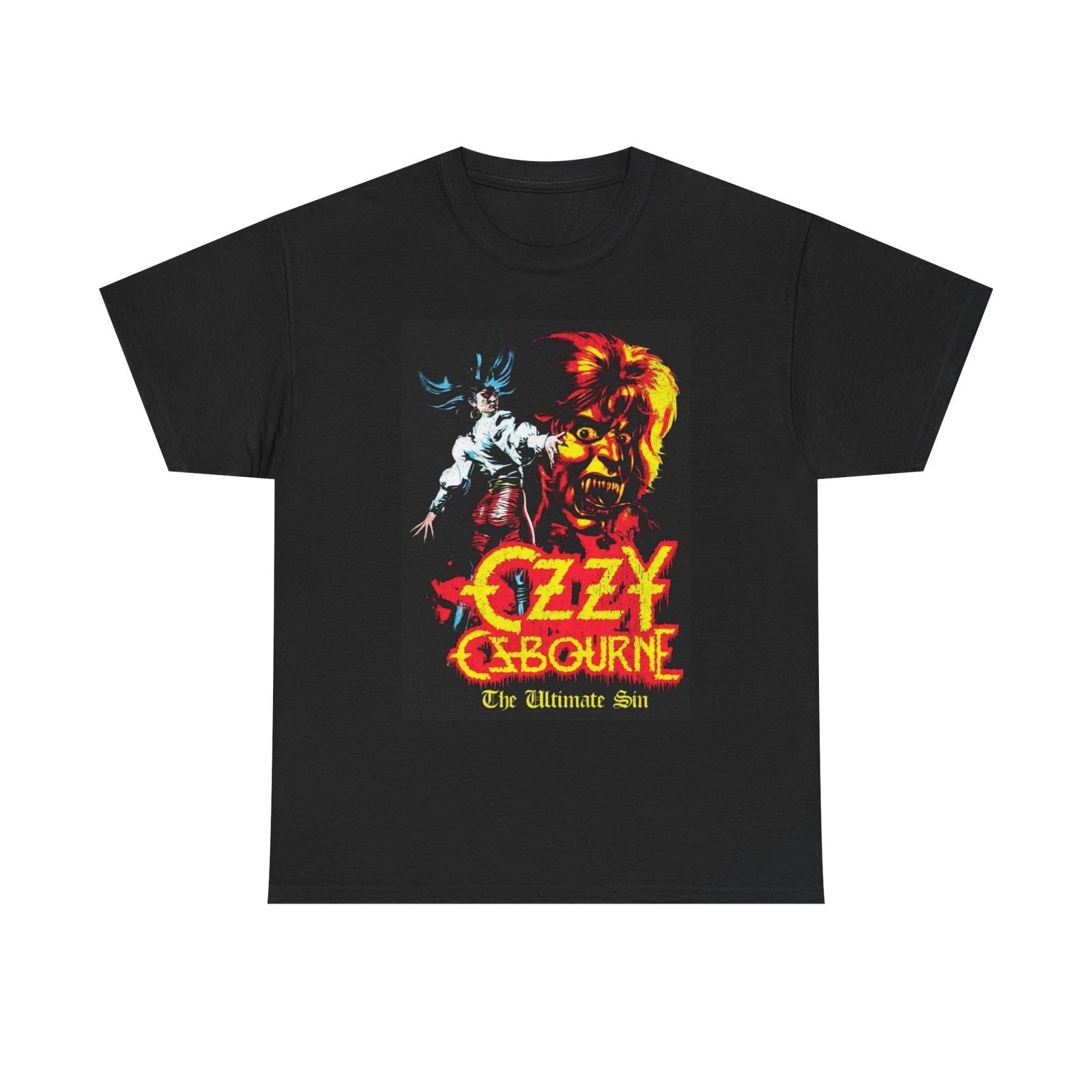 Men s and Women s T-shirts Ozzy Osbourne Graphic S