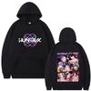 Movie KPop Demon Hunters Rumi Mira Zoey and Saja Boys Graphic Hoodie Men Women Cartoon Fashion Trend Oversized Hooded