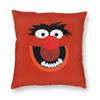 Animal Crazy Drummer Square Pillowcase Polyester Linen Velvet Pattern Zip Decorative Throw Pillow Case Sofa Cushion Cover