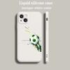 Football Sport Phone Case for iPhone 16 15 14 13 12 Pro Max 11 Pro Max 7 8 Plus XS XR Luxury Silicone Shell Capas Fundas