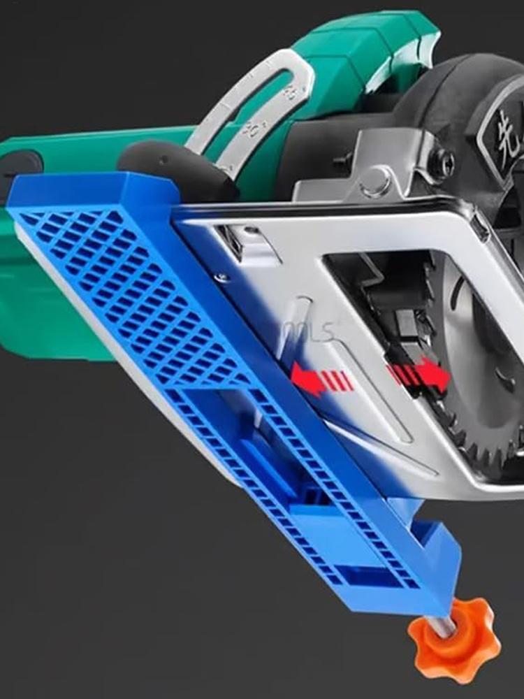 Circular Saw Guide Tool Wood Milling Positioning Clamp Adjustable Electric Circular Saw Attachment Precision Positioning