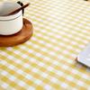 PVC Tablecloth Waterproof and Oil-proof Disposable Tablecloth Ins Style Rectangular Dining Table Cloth Coffee Table Table Mat