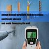 Multifunction Wall Sensors Detectors Featuring LCD Display Hearable Alarms Deep Scanning ABS for Invisible Pipe Wire Studs