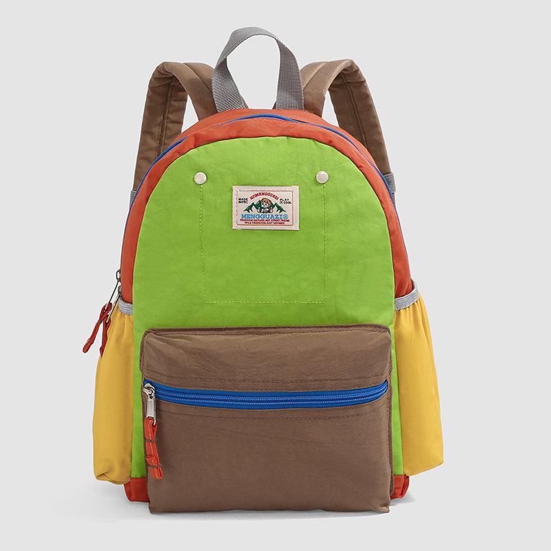 Schultasche Japanische Farbkombination Kinderrucksack Leichtgewicht Kindergarten Jungen und Mädchen Baby Kleiner Rucksack Outdoor Reisen Junge Schultasche