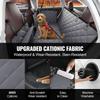 54 x 24 in Dog Car Seat Cover for Back Seat Waterproof 600D for Cars
