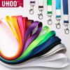 1.5cm Polyester Heat-Transfer Lanyard with Metal Lobster Clasp for ID Cards and Badges