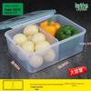 ZISIZ Divided Plastic Food Storage Container