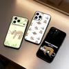 Cartoon Sloth Animal Cute Phone Case For iPhone17,16,15,14,13,12 Plus,Max Soft Silicone Black Cover