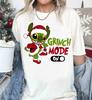 Santa Stitch Christmas Mode On Lilo and Stitch Unisex Shirt Unisex T-Shirt