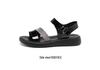 Red Dragonfly Women's Flat Waterproof Non-Slip Sandals for Summer Beach Wear