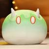 Genshin Impact Slijm Pluche Speelgoed Anime Pop Element Anemo Elektro Pyro Cryo Hydro Geo Dendro Zacht Kussen Vakantiecadeau voor Kinderen
