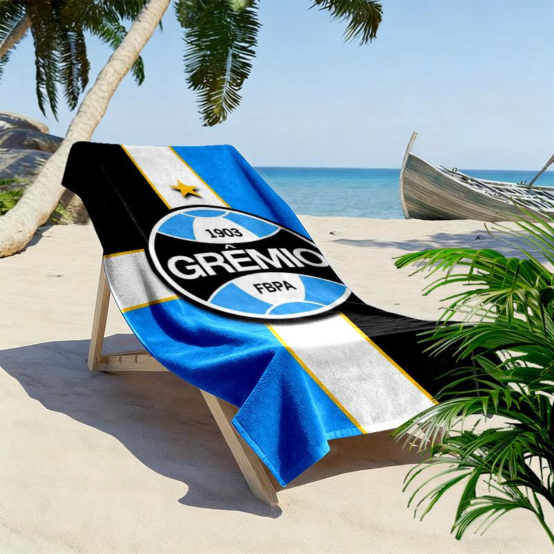 Grêmio Print Beach Towel, Large Soft Quick Dry Towel for Beach Camping Swimming
