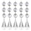 5PCS Acrylic Ornament DIY Home Decoration Party Decoration Supplies Christmas Tree Ornament Table Lamp Chandelier Pendant