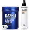 Dashu For Men Premium Ultra Holding Power Hair Wax 100ml + Dashu For Men Premium Mega Hold Super Spray 250ml 4 Pcs 100ml