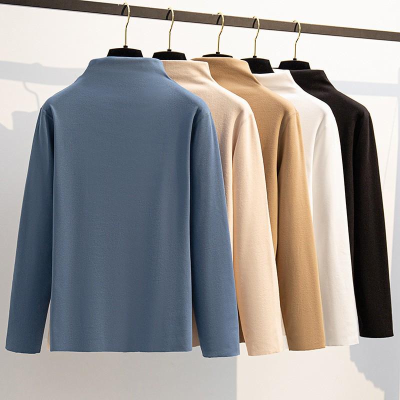 

Plus Size Half-High Collar Top 5399 XL