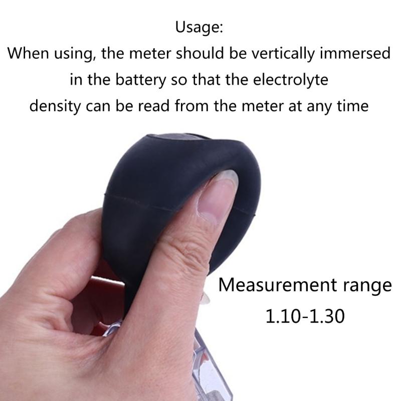 Car Battery Hydrometer Tester Vehicle Rapid Tester Fast Detection Tool Acid Quality Analyzer Density Tools