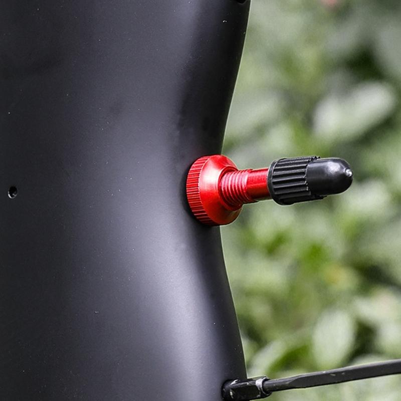 Leak Proof Vacuum Tire Valves for Bikes Durability Pressure Resistance In All Terrains Enthusiasts And Professional 2pcs