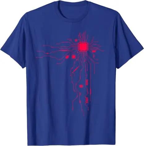 Electrical Electronic Engineer Circuit Graphic Tee Top Anatomical Heart CPU Processor Computer Programmer PCB Board  TShirt
