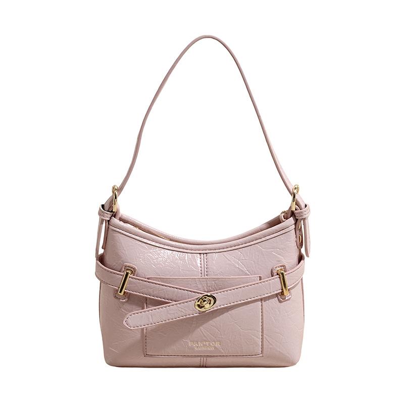 Popular Simple and Fashionable Underarm Bag New Commuter Small Square Bag Women's Texture Shoulder Messenger Bag