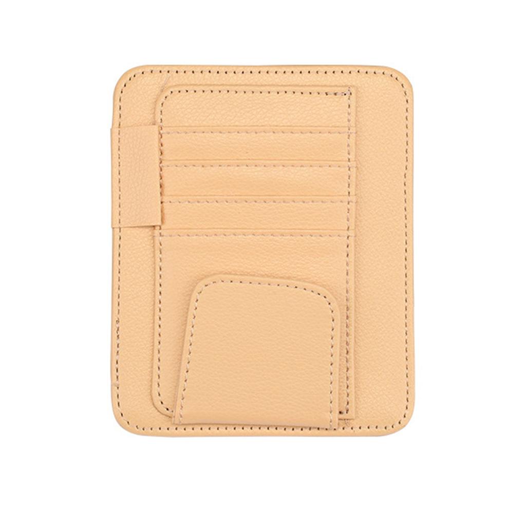 PU Vehicle Sun Visors Glasses Clip Holder Ensures Scratch Frees and Secure Storage for Every Driver's Needs Easy Install