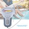 Plastic Water Quality Tester 2-in-1 PH Level Meter Durable Spa Water Analyzer