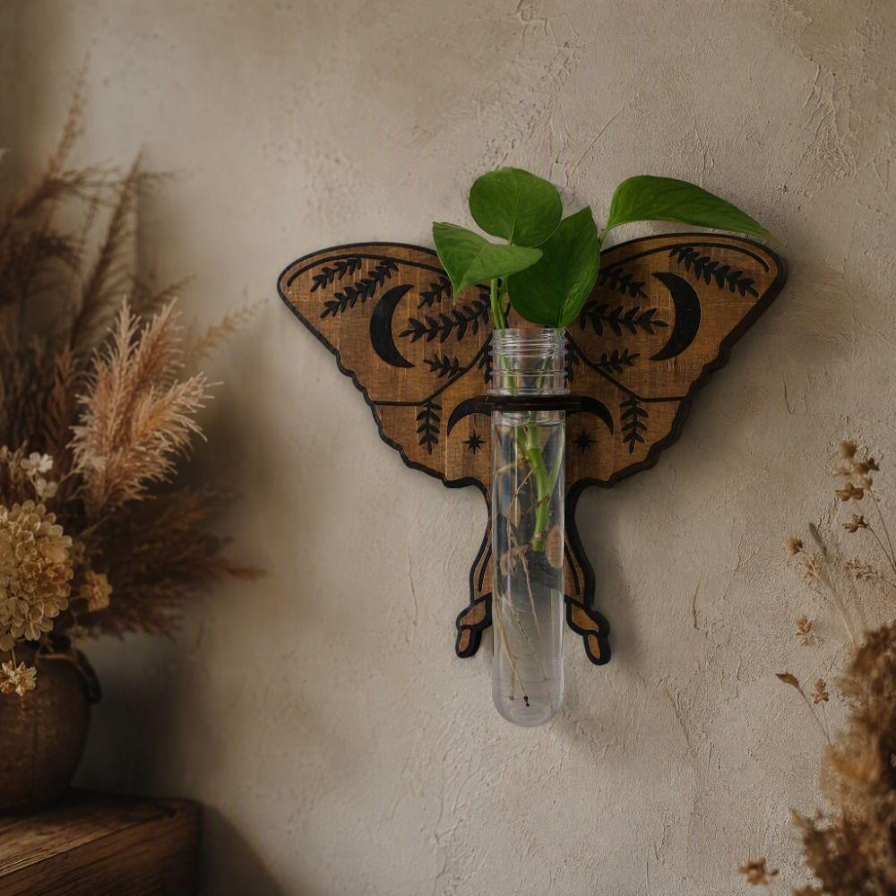 Home Ornaments Wall Mounted Planter Vase Flower Pot Wall Decoration Indoor Use