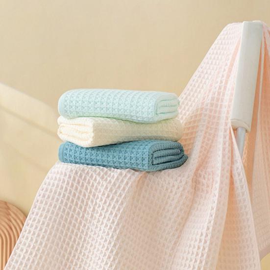 Absorbent Spa Towels for Home Cotton Waffle Bath Towel, Large Quick Dry Shower Towel Hotel Adults, Soft Thickened Skin Friendly Bathroom Travel,