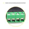 3.5mm Male/Female Terminal Block Connector 3.5mm 4 Pin Stereo Plug Headphone Bolt Screw Solderless Terminal Adapter