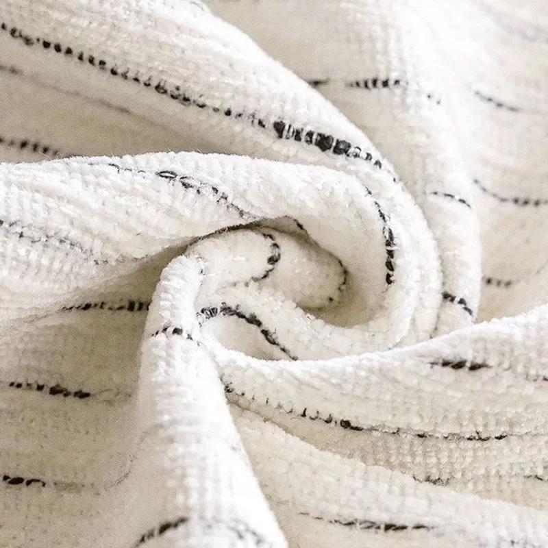 1Pc Chenille Irregular Shape Sofa Cushion Soft Smooth Sofa Cover for Living Room Non-Slip Four Season Universal Couch Slipcovers
