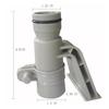 Pool Pump Hose Holder Nozzle Hose Holder Above Ground Swimming Pools Complete Installation Kit High-Quality Plastic Materials