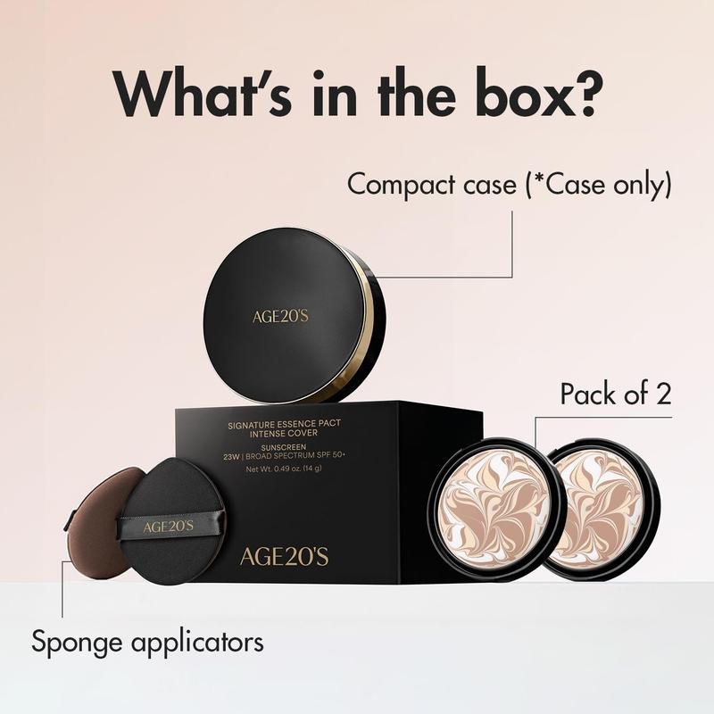 Fond de teint crème solaire intense Signature AGE 20's 14 g + 14 g SPF 50 + PA++++