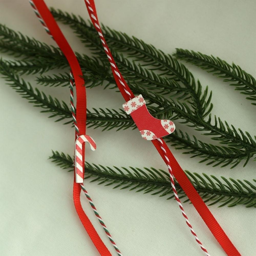 Multi Textured Christmas Ribbon Roll Creative Design Handmade Festive Garland  Craft Lovers