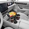 Detachable Design Car Cup Holder Expander 360° Rotation Car Food Storage Rack  Drink