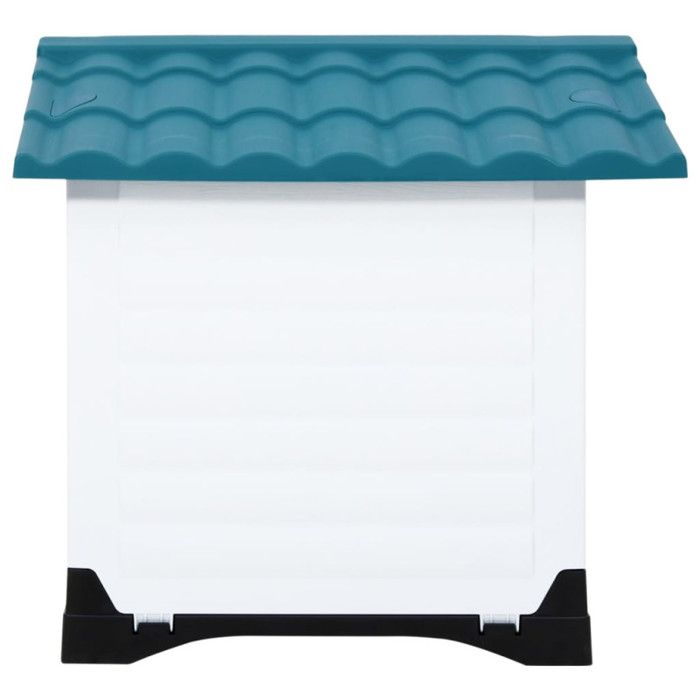 VidaXL Dog Niche Blue 90.5x68x66 Cm Polypropylene 152229
