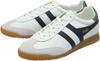 Gola Classics Men's Torpedo Leather Trainers White/navy/sage