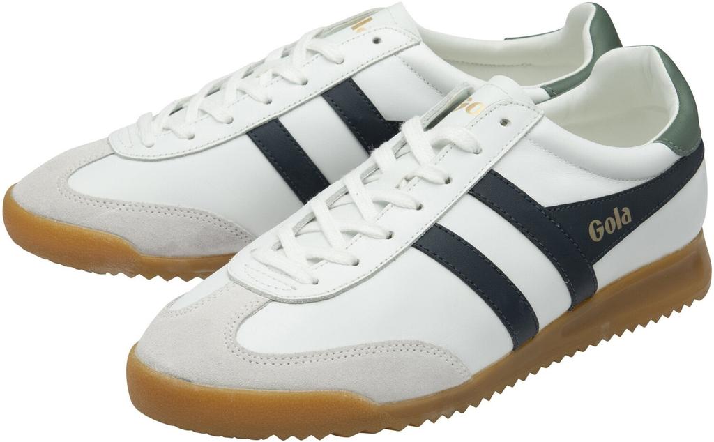 Кроссовки Gola Classics Men's Torpedo Leather Trainers white/navy/sage