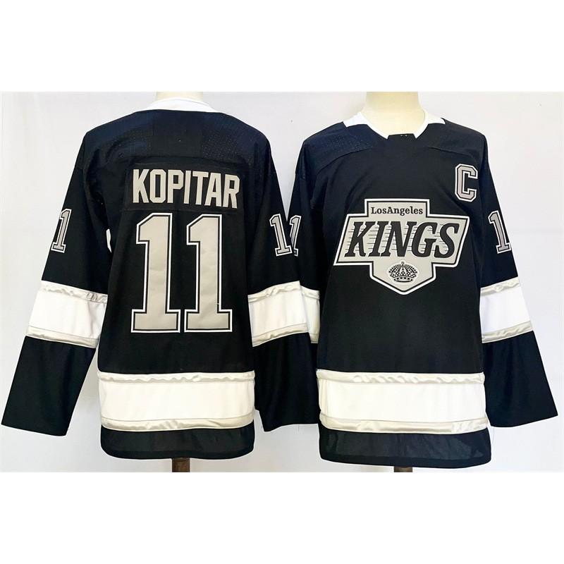 Pánský hokejový dres ve stylu LA Kings č. 99 s vlastním vyšíváním Tréninková uniforma Bavlněná směs Zimní oblečení