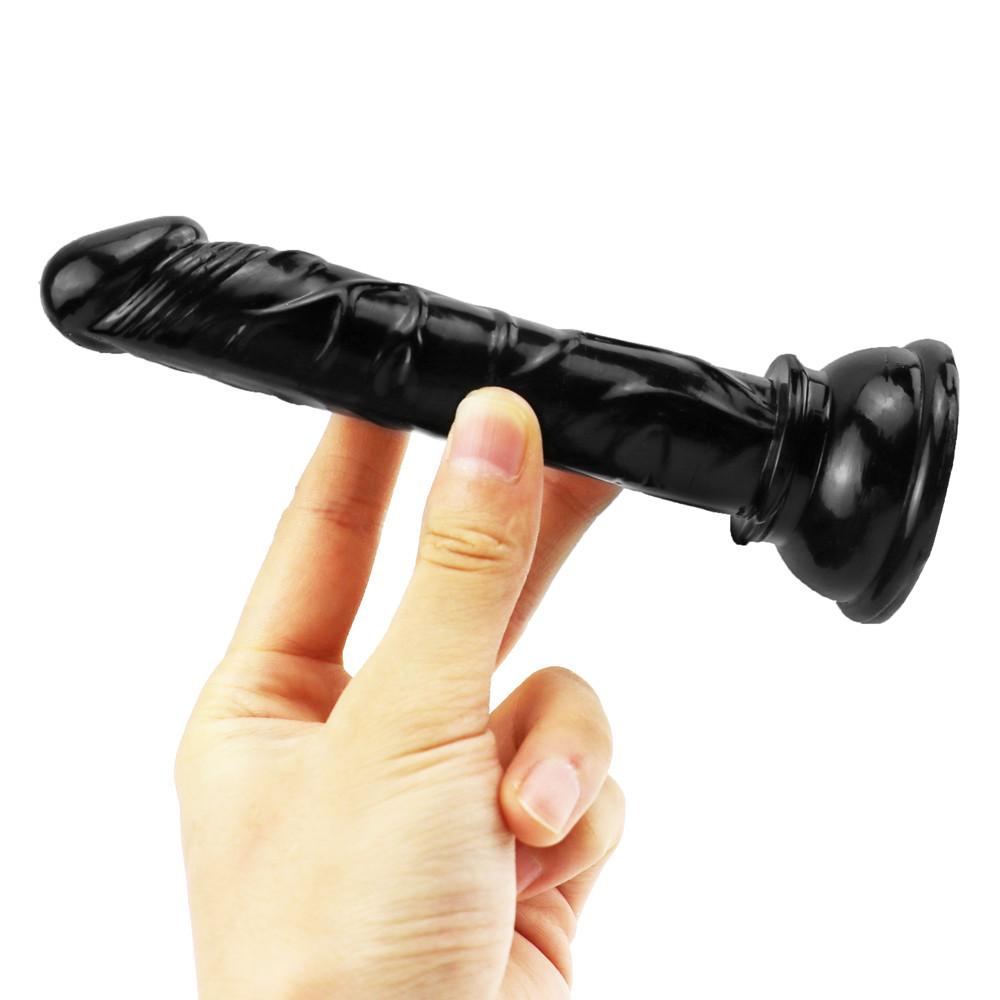 5 Size Soft Dildo MoDi Black Realistic Fake Dick Penis Butt Plug Sex Toys for Woman Men Vagina Anal Massage