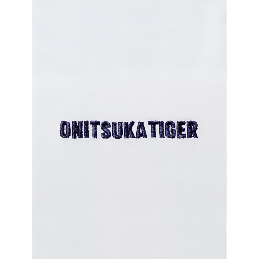 ONITSUKA TIGER FW24 Graphic Tee Series Brand Logo Outdoor Casual Sports Crew Neck Pullover Short Sleeve T-Shirt Men Tops White 2183B379-100