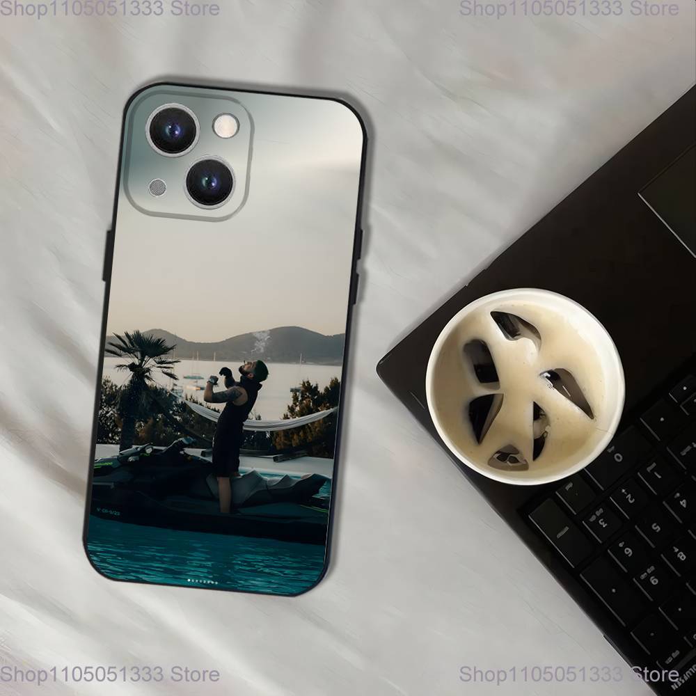 Jc Reyes Tour 2025 Phone Case For iPhone 17,16,15,14,13,12,11,Pro,XS,Max,XR,Plus,E,SE4,Mini Black Soft Cover